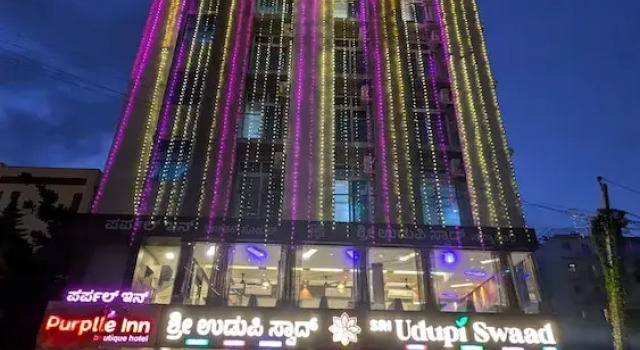 Purplle Inn, Забронировать Отель Бангалор штат Карнатака, рядом с Telerad RxDx