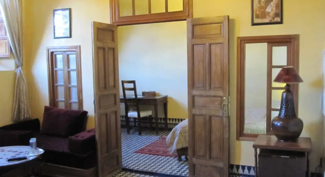Tek kişilik küçük süit Riad Jaouhara