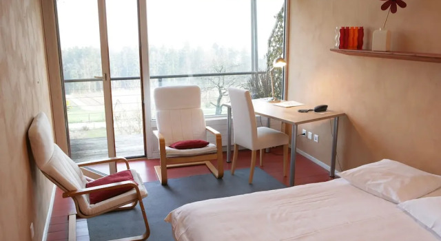 Двухместный номер Standard с балконом EcoHotel L’Aubier