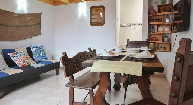 Коттедж c 1 комнатой Cozy House 5 min from the Historic Center of Galdar