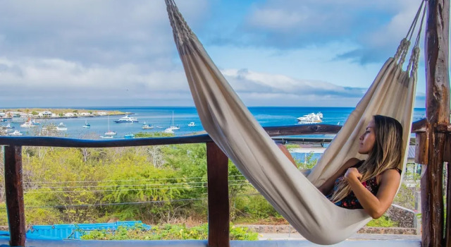 Номер Superior с видом на океан Galápagos Casa Playa Mann