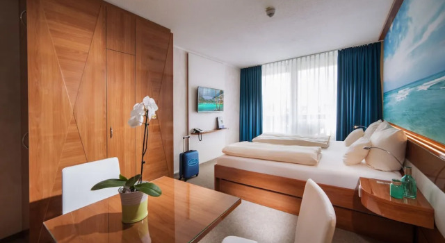 Одноместный номер Standard с балконом Victory Gästehaus Therme Erding