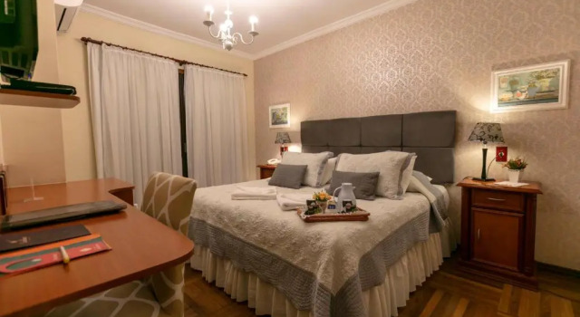 Двухместный номер Luxury с балконом Pousada das Hortênsias