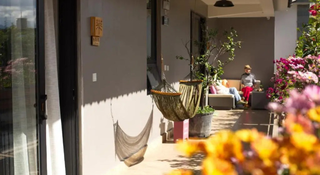 Deluxe Tweepersoonskamer met balkon en  uitzicht op zee The Dali Commune