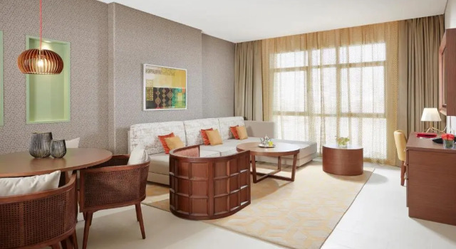 Люкс с террасой с 2 комнатами Tilal Riyadh