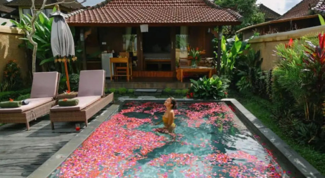 Двухместная вилла Luxury с видом на бассейн NILUH Private Pool Villas Ubud