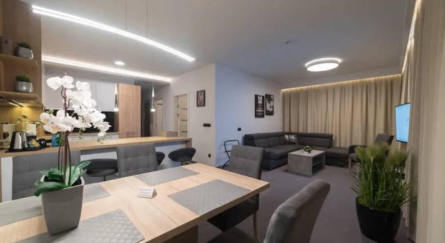 Апартаменты Deluxe с 3 комнатами Apart-Hotel VIVI Residence & SPA
