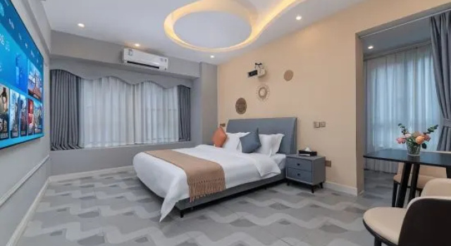 Двухместный люкс Sanhe Homestay (Huangtuling Subway Station)