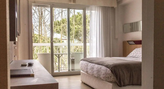 Двухместный номер с балконом Hotel Saraceno Resort with Private Beach