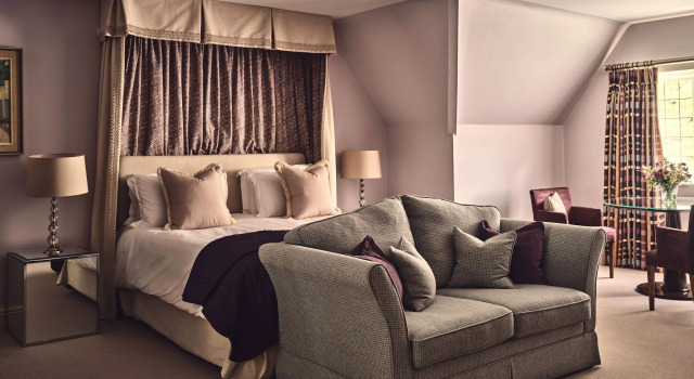 Двухместный полулюкс с видом на внутренний двор Le Manoir aux QuatSaisons, A Belmond Hotel, Oxfordshire