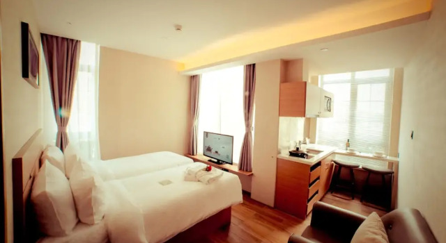 Двухместный номер Superior Bridal Tea House Hotel Yantai Zhifu
