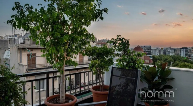Апартаменты 59m² homm Loft- Penthouse with Acropolis View,2ppl