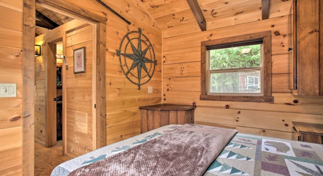 Коттедж Hike, Sip & Unwind! Mill Spring Cabin Near Winery