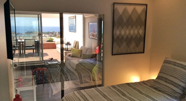 Appartement terrasse vue mer 180 degres