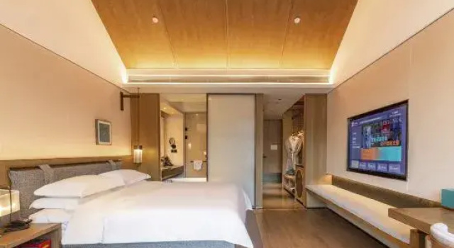 Двухместный люкс с видом на горы Luoyang Huamao Chunsong Hotel