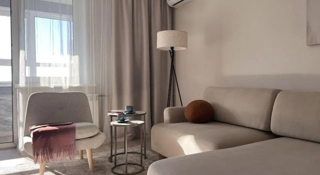 Апартаменты с 2 комнатами с балконом Апартаменты Macadamia от сети Good Vibes Apartments