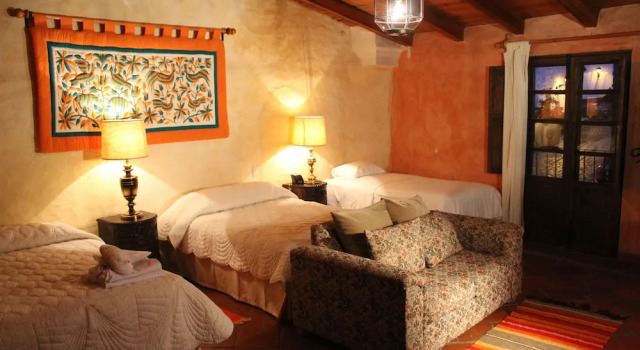 Семейный номер Standard с балконом Hotel Casona de Manzano