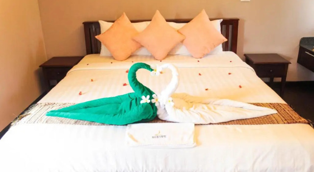 Двухместный номер Deluxe с видом на бассейн Clean Beach Resort