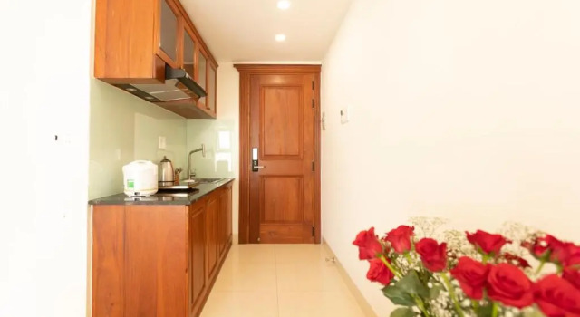 Семейный люкс с балконом Bao Son Apartment And Hotel