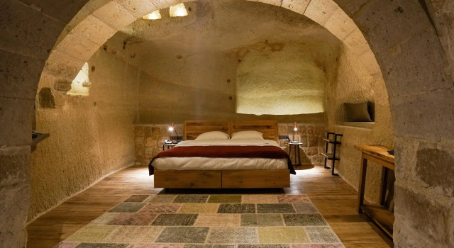 Двухместный люкс Luvi Cave Hotel