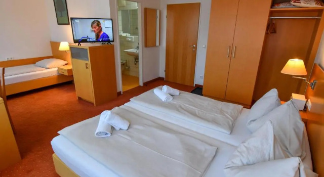 Трёхместный номер Standard Motel55 - nettes Hotel mit Self Check-In in Villach, Warmbad