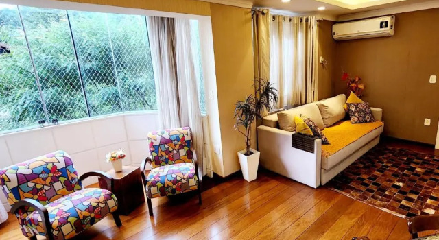 Апартаменты с 2 комнатами Apt Novo Moderno e Completo! 250 mt rua coberta no centro de Gramado
