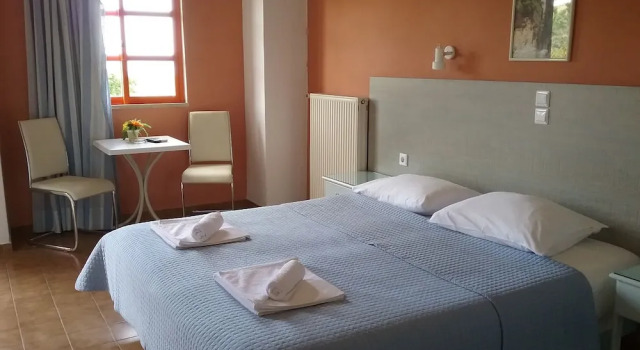 Двухместная студия с балконом и с видом на море Ilona Apartments Chania
