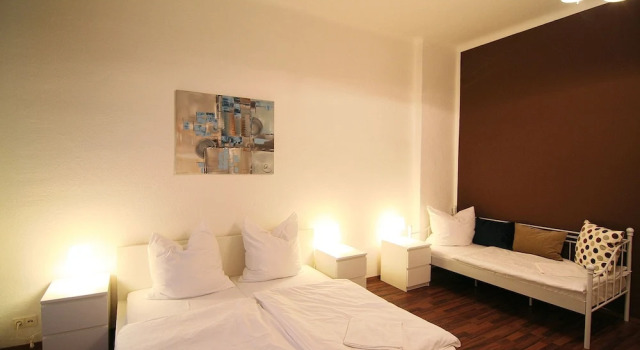 Lit en dortoir 6 chambres Apartment Berlin 1