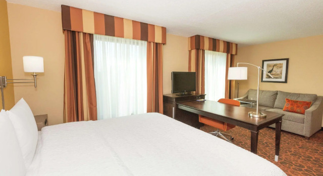 Двухместный люкс c 1 комнатой Hampton Inn & Suites Jacksonville-Airport