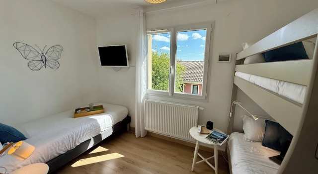 Одноместный номер Comfort с видом на город Chambres dhôtes Grange Debout