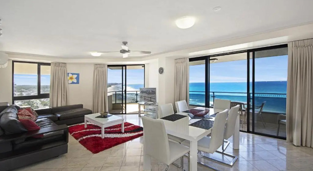 Апартаменты Standard с 2 комнатами с видом на океан Clubb Coolum Beach Resort Sunshine Coast