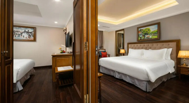 Семейный номер Standard с 2 комнатами Hanoi Dalvostro Valentino Hotel & Spa