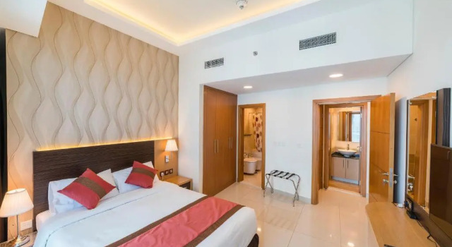 Vacationer I Ocean Heights - One Bed with City View of Marina, Забронировать Апартаменты/квартира Апартаменты Эмирата Дубая, рядом с Jumeirah Palm Tram Station, Апартаменты/квартира