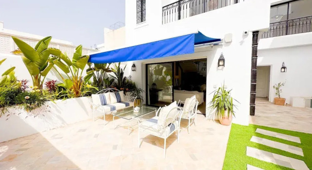 Villa Poseidon Piscine et Bord de mer Hammamet, Забронировать Вилла Виллы Хаммамет, рядом с Хаммамет Бич, Вилла