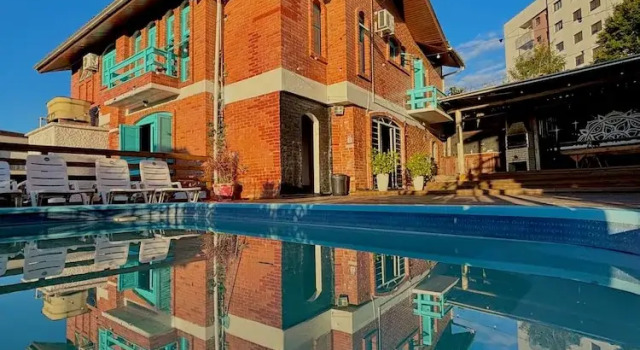 Кровать в общем номере (мужской номер) Casa do Rogério Hostel