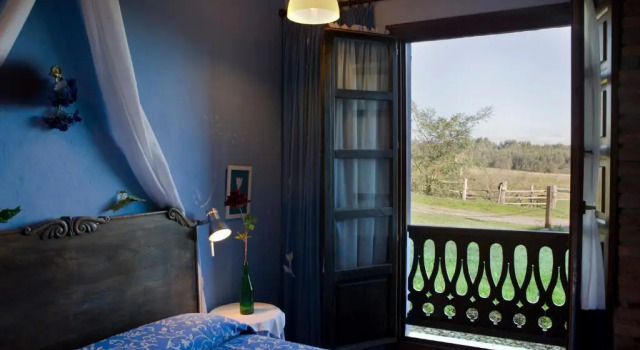 Двухместный номер Standard с видом на сад Hotel Rural La Llosa de Fombona