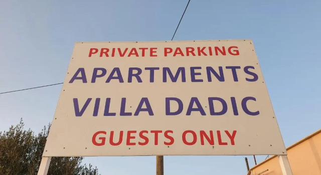 Апартаменты Цокольный этаж c 1 комнатой Apartments Villa Dadić