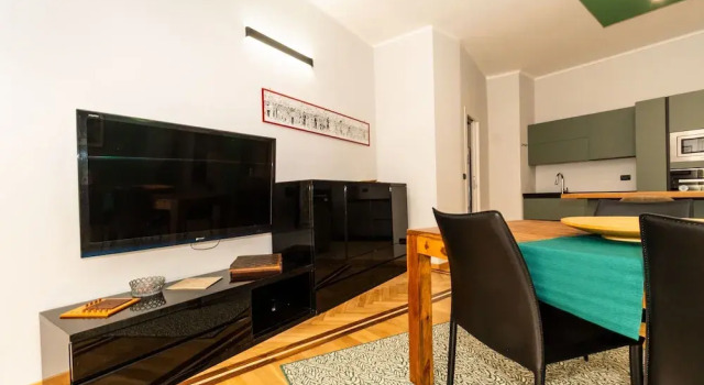 Cit Turin Flat with Panoramic Balcony
