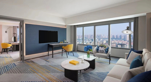 Люкс c 1 комнатой voco Changzhou Fudu by IHG