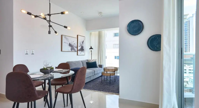 Getaway 1BR-WiFi-AC-View-Gym-BlueMall-YellowKey, Book Hotel Santo Domingo Santo Domingo