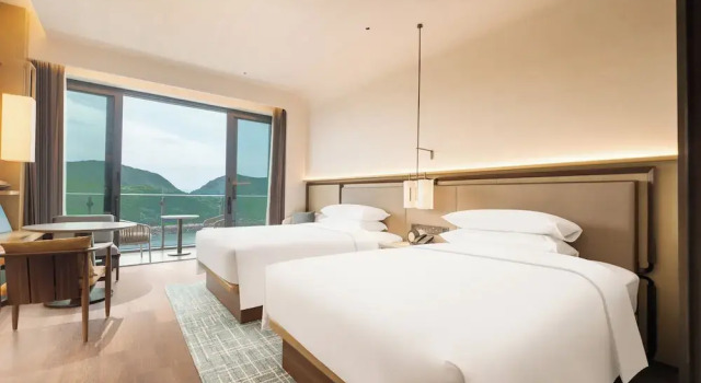 Zhuhai Dong'Ao Island Marriott Resort And Spa, Rezerwuj Ośrodek wypoczynkowy Hotele resortowe w Guangdong, Ośrodek wypoczynkowy