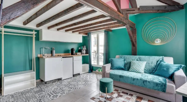 147 Suite Atmosphere, Nice Duplex, Paris Center, Забронировать Апартаменты/квартира Апартаменты 10-й округ: Республики - Париж, Апартаменты/квартира