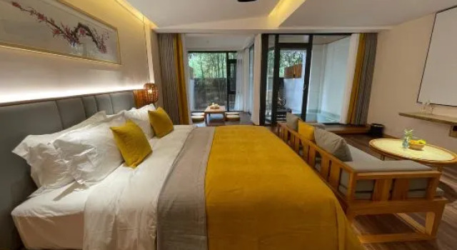 Люкс Mount Qingcheng Liuhe · Bisu Wenquan Homestay