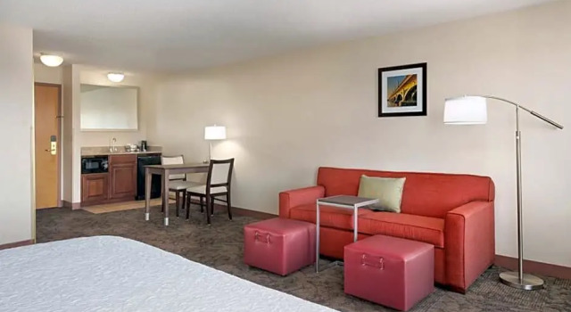 Двухместный люкс Hampton Inn & Suites Detroit Sterling Heights