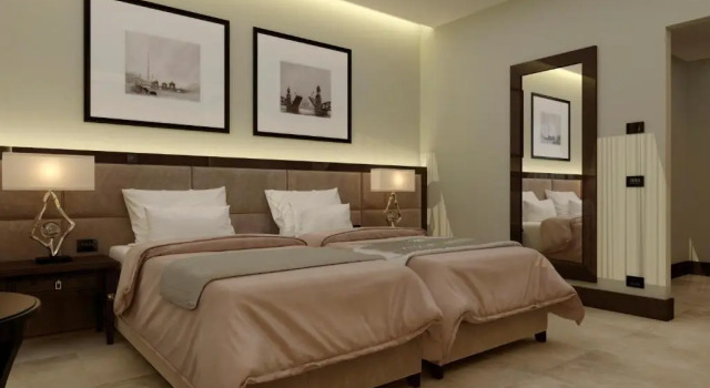 Четырёхместный номер Superior Boutique Hotel Saxonia