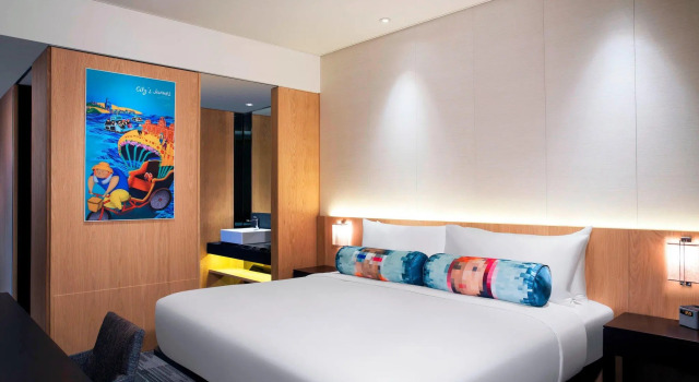 Двухместный номер Standard Aloft by Marriott Taipei Zhongshan