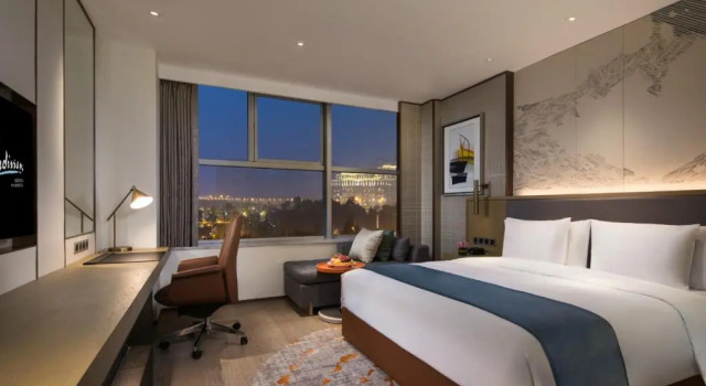 Standard huone Radisson Suzhou