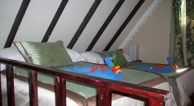 Čtyřlůžkový Bungalov a výhledem do zahrady La Tropicale