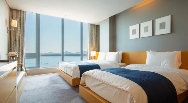 Двухместный семейный номер Standard Sono Calm Yeosu