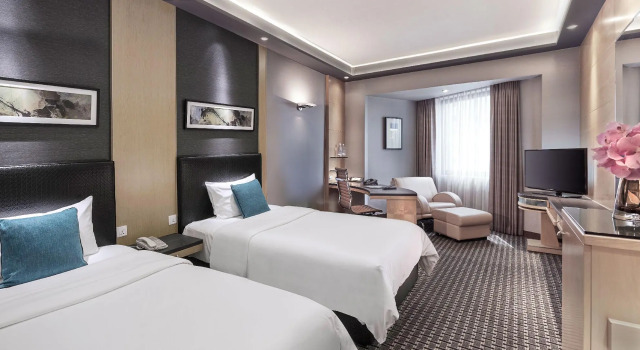 Deluxe Twin room M Hotel Singapore